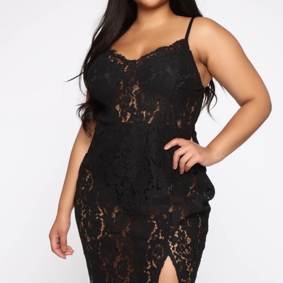 Fashion Nova Lace Dress - Picture 3 of 5
